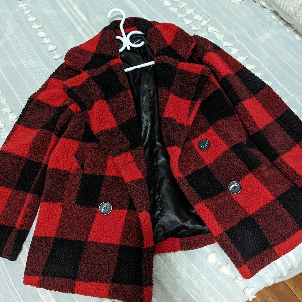 Flannel coat